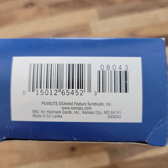 2002 Limited Edition Peanuts Snoopy Literary Ace Hallmark Keepsake Ornament - Picture 11 of 12